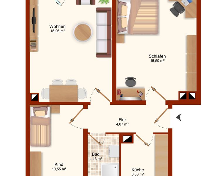 Wohnungstyp Hedy