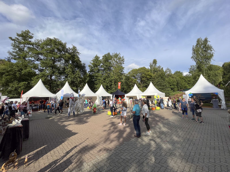 Heimspiel beim Harzfest in Altenbrak