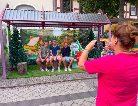Die schönste Bushaltestelle Stendals