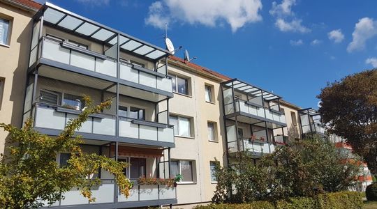 Frisch renovierte 3 Raum-Wohnung 