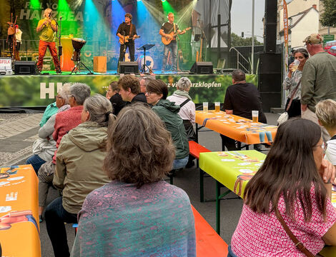 Berfolk auf der Bühne
